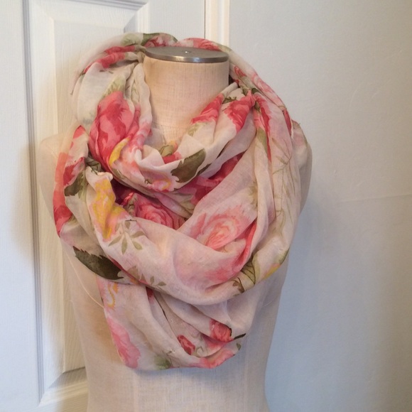 Charlotte Russe Accessories - floral scarf.